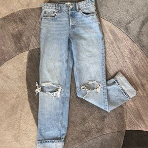 Zara Womens Straight Leg Jeans USA Size: 4(27)
